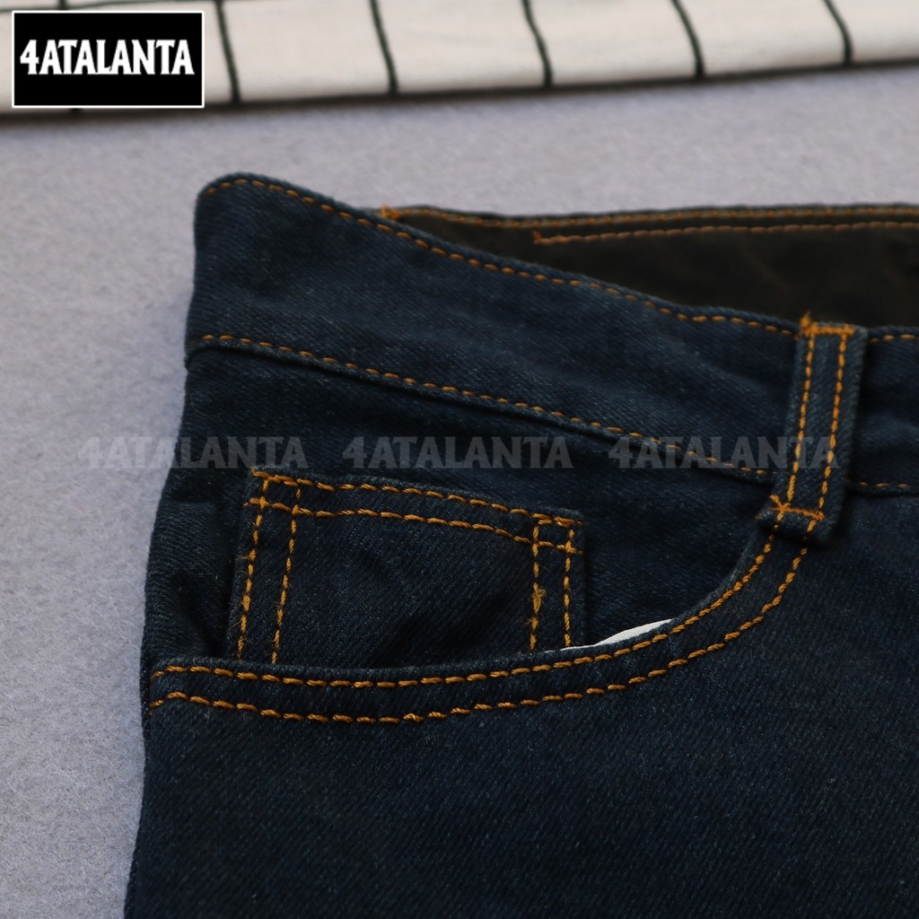 Quần short jean nam 4ATALANTA vải dày đẹp – 4AT - QSJ - 161