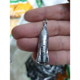 Sale 1kg chì câu cá hỏa tiễn có móc size 30g-100g