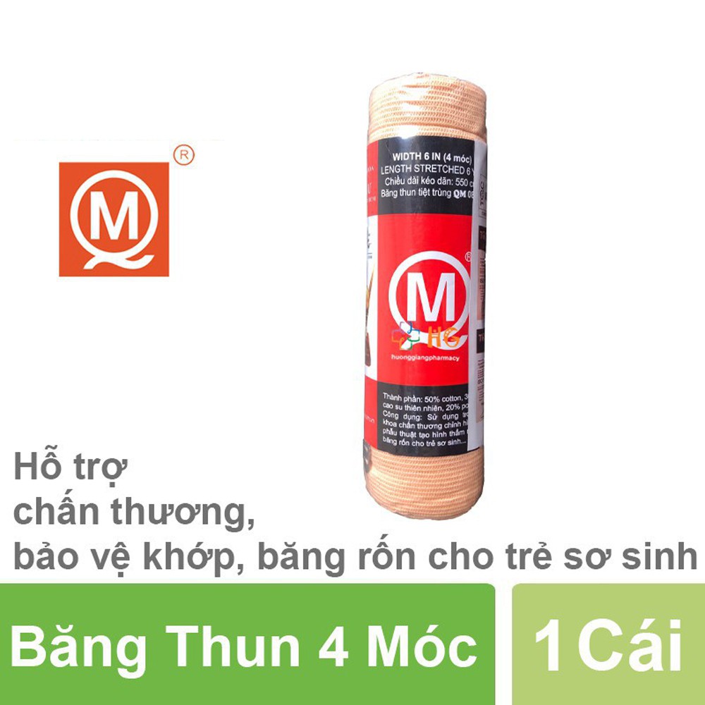 Băng thun 2 móc, 3 móc, 4 móc Quang Mậu