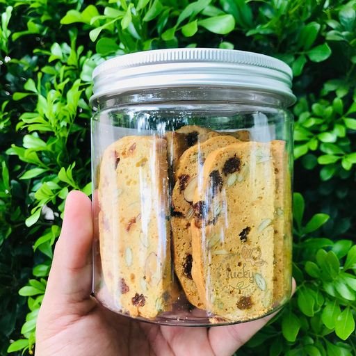 Bánh Biscotti Ăn Kiêng Nguyên Cám Không Đường Hỗ Trợ Giảm Cân Chuẩn Vị Ý (Vani - Chocolate - Matcha) 250g POLINUTS