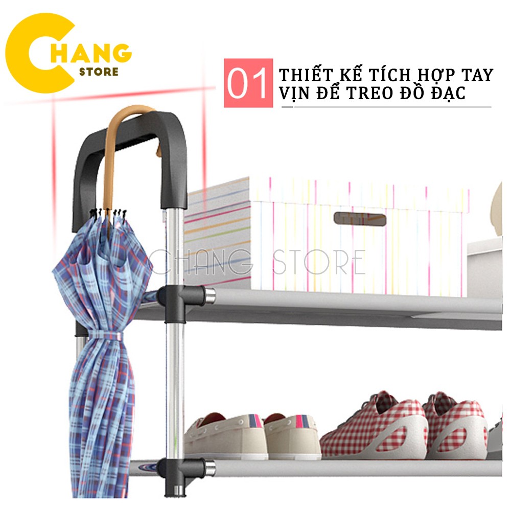 Kệ Giày Dép 5 Tầng Inox Cao Cấp Hiện Đại