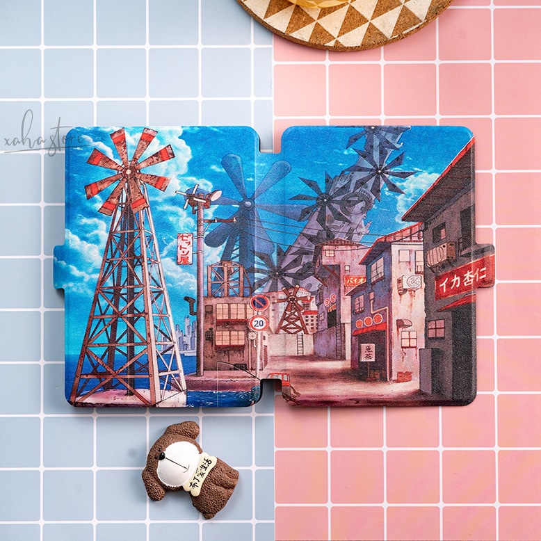 Bao Da Kindle Paperwhite 3/2/1 Phong Cách Hoạt Hình Nhật Bản Vui Nhộn Siêu Dễ Thương - Phụ Kiện Xaha