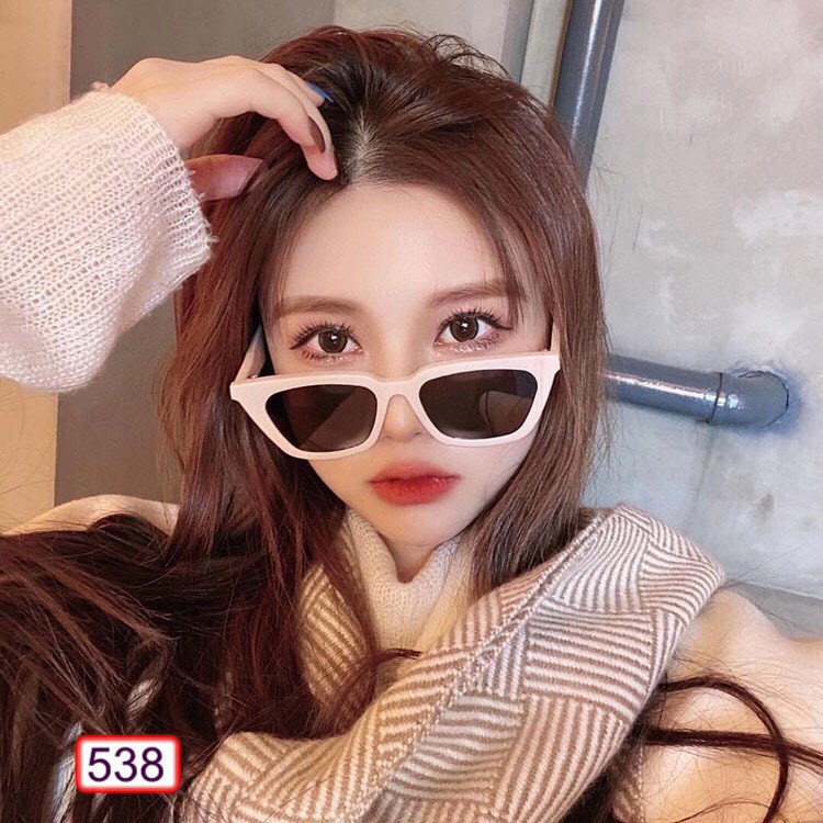 MẮT KÍNH THỜI TRANG HOT TREND 538 MẮT MÈO VUÔNG SANG CHẢNH | BigBuy360 - bigbuy360.vn