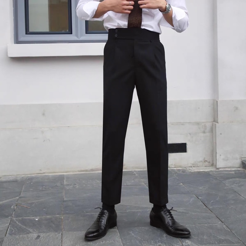 Quần Âu Nam 9 Tấc Hàn Quốc Cao Cấp- Play Boys