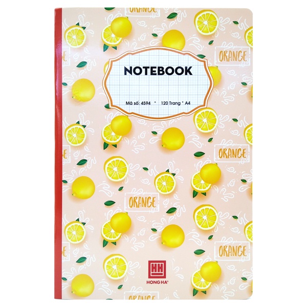 Sổ Notebook Hồng Hà Ô Ly 120 Trang A4 4594 (Mẫu Màu Giao Ngẫu Nhiên)