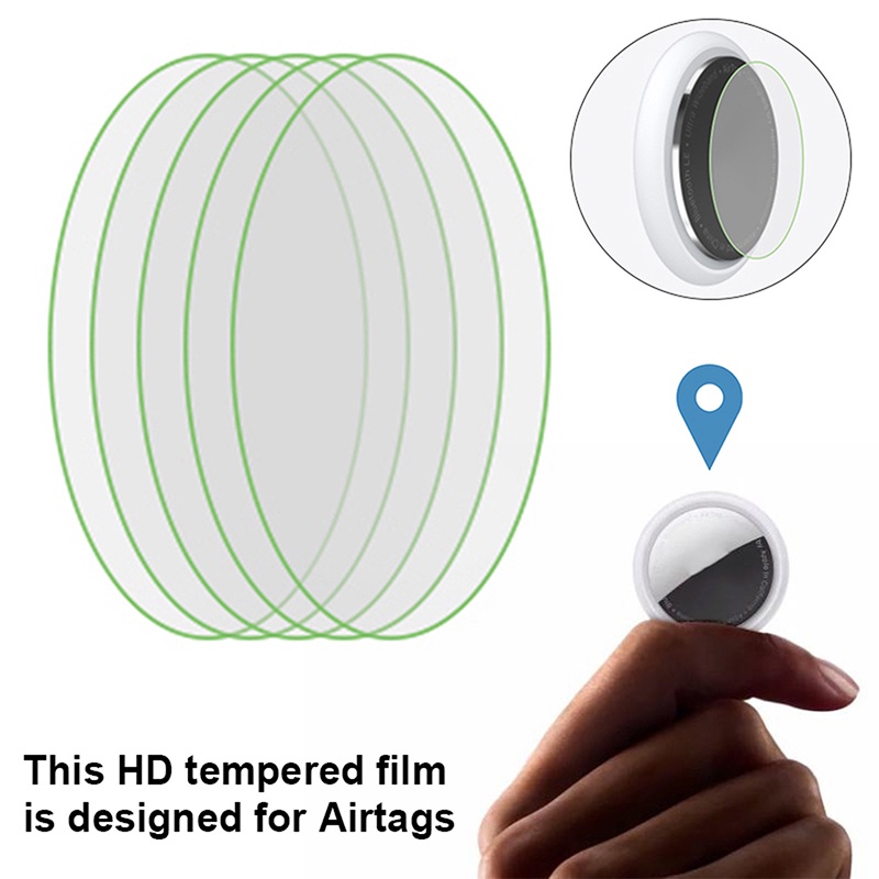 Blowgentlyflower Air Tags Tracker TPU HD Protective Film Trackers Anti-scratch Protector Films BGF | BigBuy360 - bigbuy360.vn