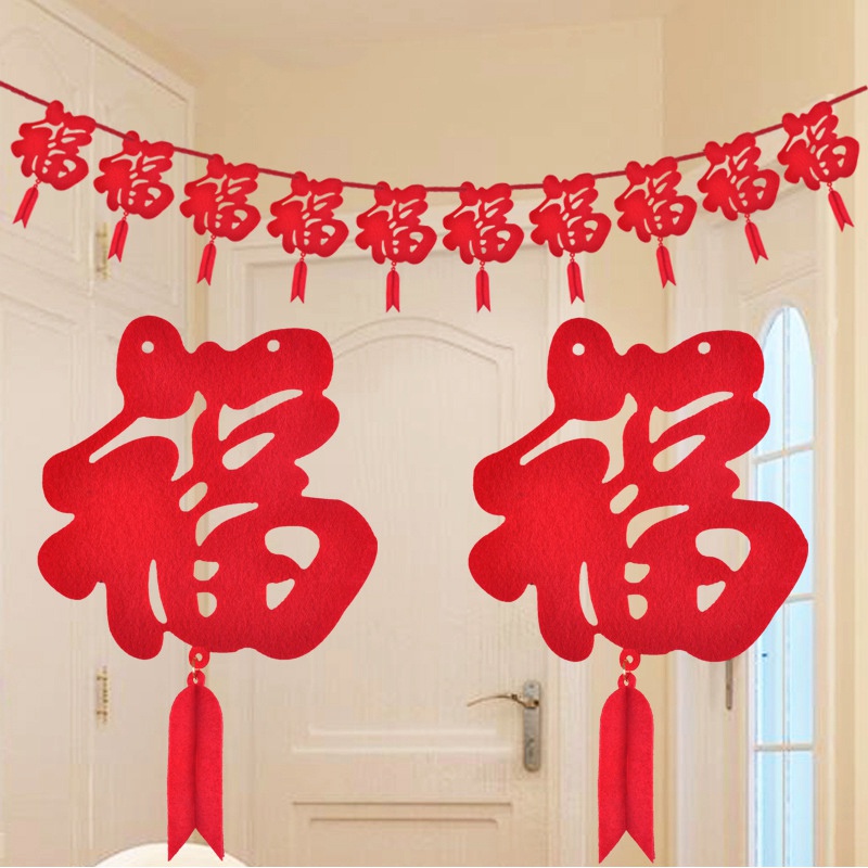 Dây Cờ Đỏ Treo Trang Trí Năm Mới 2023