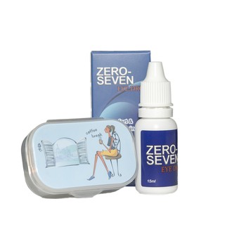 Nước nhỏ mắt lens Zero-seven 15ml + khay đựng mini
