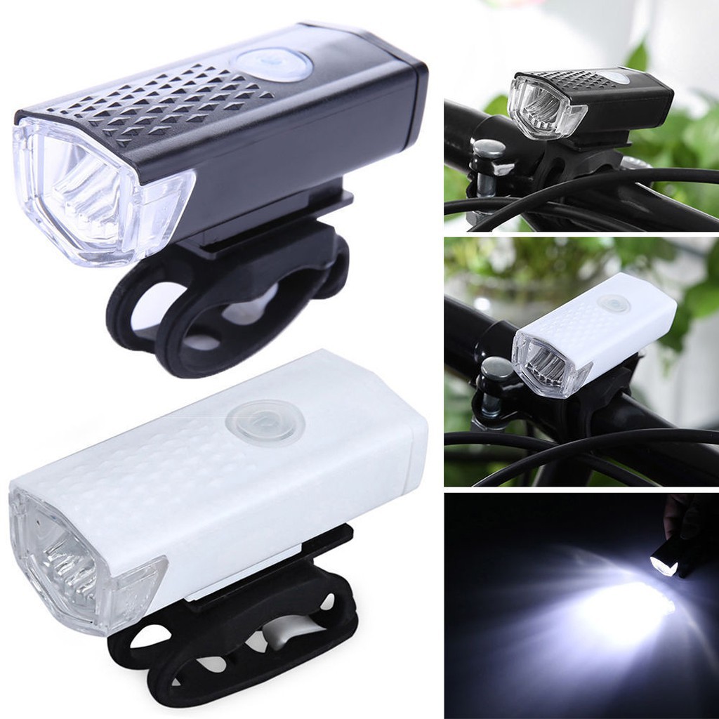 Đèn pha có thể sạc USB 300LM gắn xe đạp chất lượng cao
