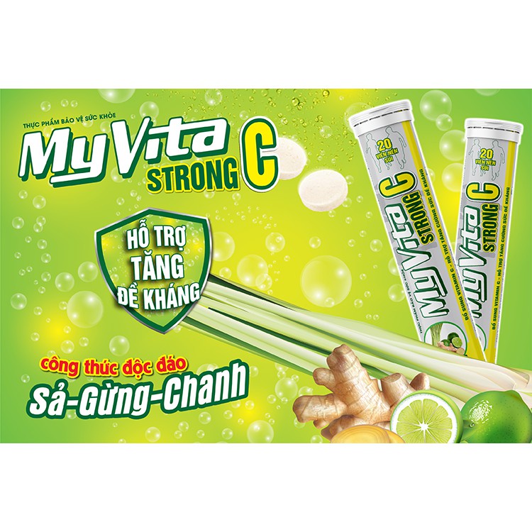 VIÊN SỦI MYVITA TUÝP 20 VIÊN