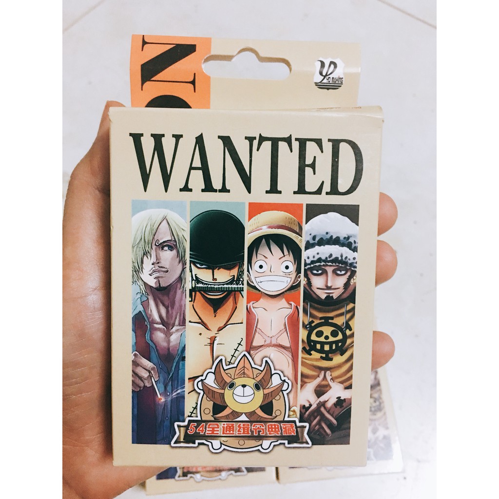 bài tây one piece ( 54 lá bài )