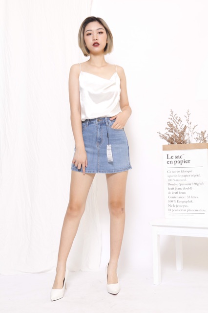 Váy quần trơn basic siêu xinh