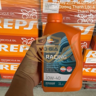 Nhớt Repsol Racing 10w40 - Nhớt 100% dùng cho xe số