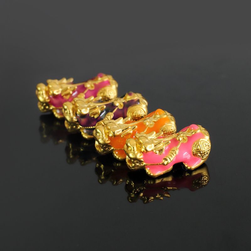 Vòng Tay Chuỗi Hạt Pi Xiu Màu Trơn Thay Đổi Theo Nhiệt Độ Cơ Bản Thời Trang Cho Nữ