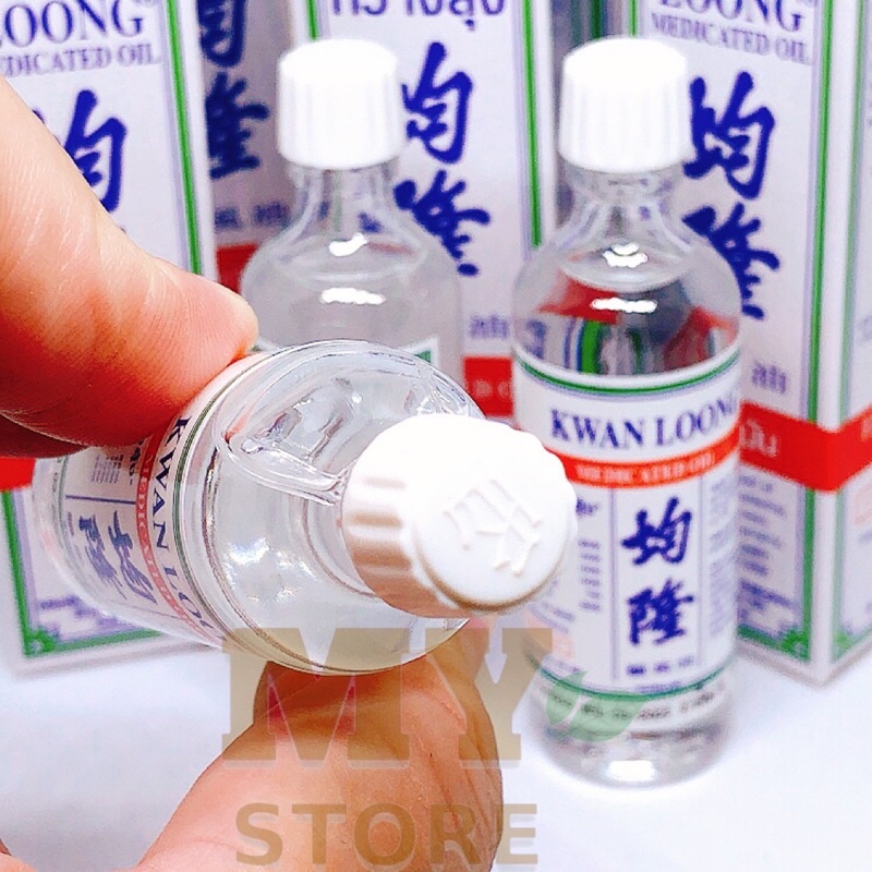 (Chính Hãng) Dầu Nước Kwan Loong Thái Lan 15 ml/ Hương Thơm Nóng