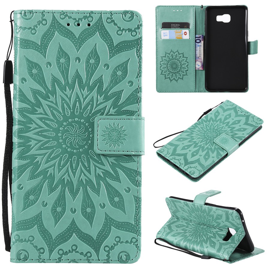 Ốp điện thoại da nắp gập dành cho Samsung C9 Pro | BigBuy360 - bigbuy360.vn