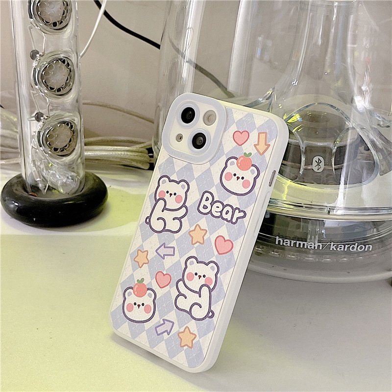 Ốp lưng iphone Ốp Lưng Họa Tiết Trái Vải Cho Iphone 7/7plus/8/8plus/x/xs/11/12/13/pro/max/plus/promax Dinuo case