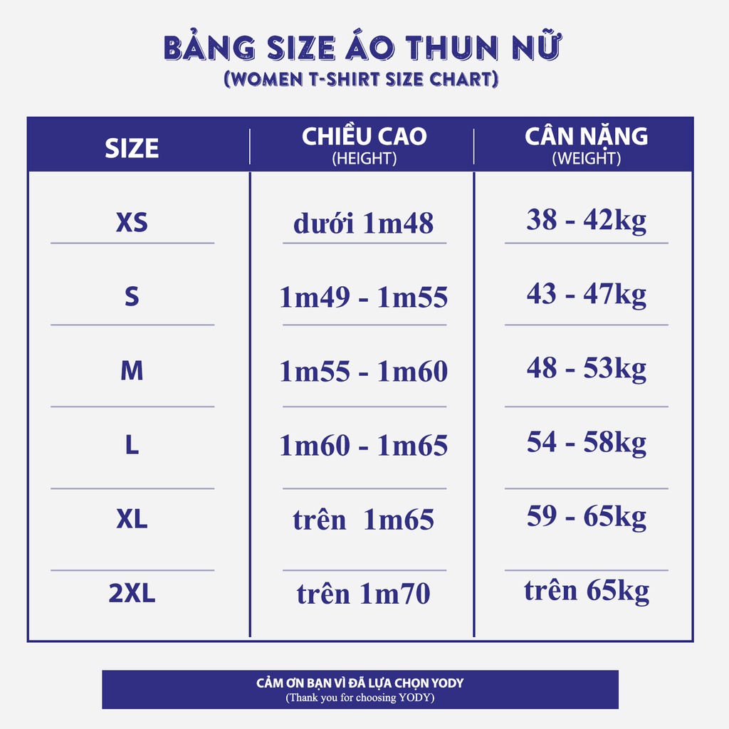Áo thun tshirt nữ YODY kiểu thể thao co giãn giữ phom hiệu quả nhanh khô STN5008