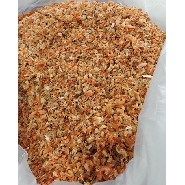 1kg thịt tôm khô vụn, đuôi tôm, tôm con hàng tự nhiên rất ngọt ngon