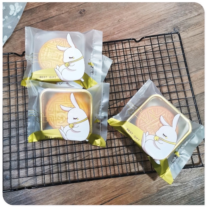 Túi bánh trung thu thỏ ngọc 75g - 100-125g