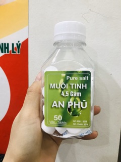 Muối Tinh NaCl pha xúc miệng (lọ 50 viên )