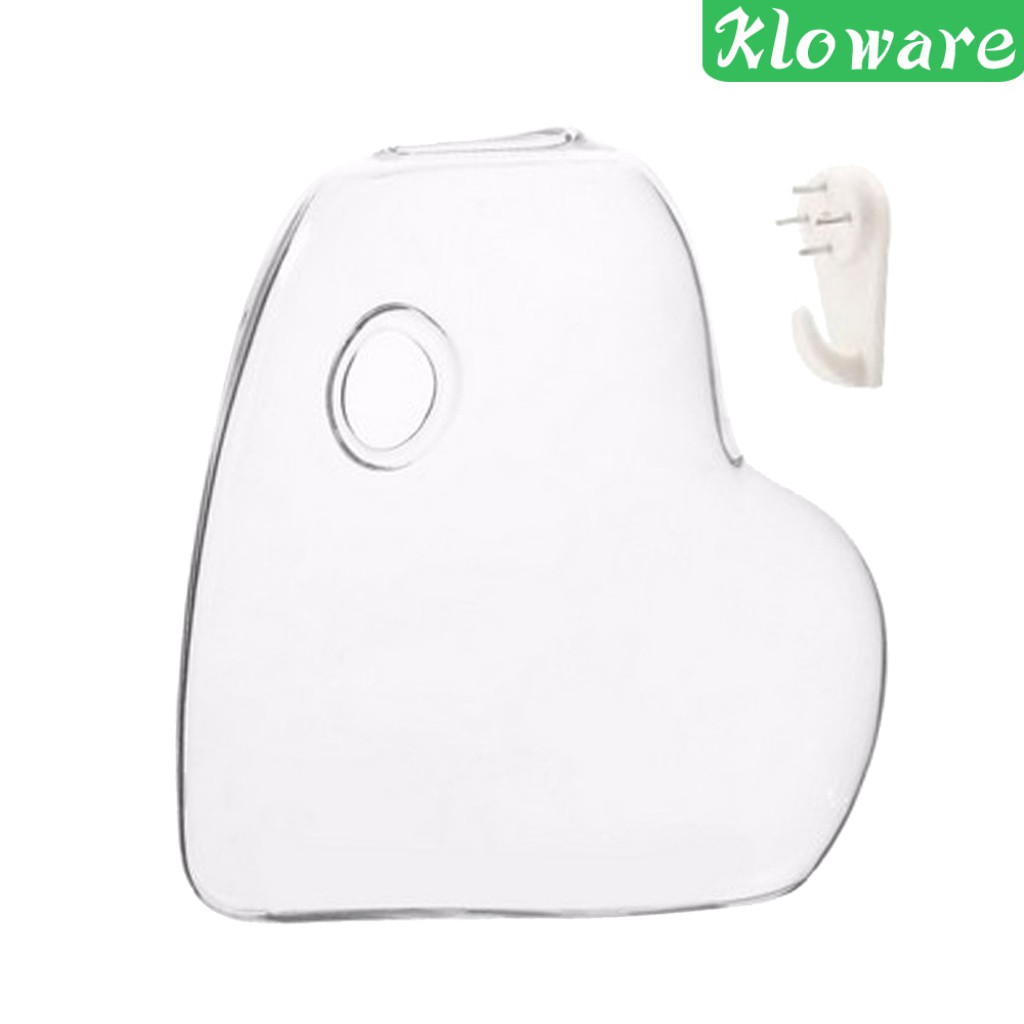 Lọ Hoa Thủy Tinh Trong Suốt Treo Tường