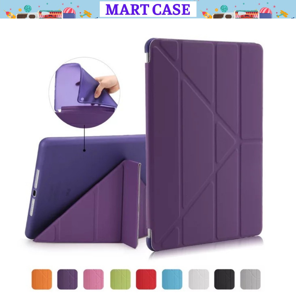 Bao da ipad Silicon Chất + đẹp ốp ipad Air 2/ Air 1/Pro 10.5/Air 3/Air 4/10.2 gen 7/8...MART CASE