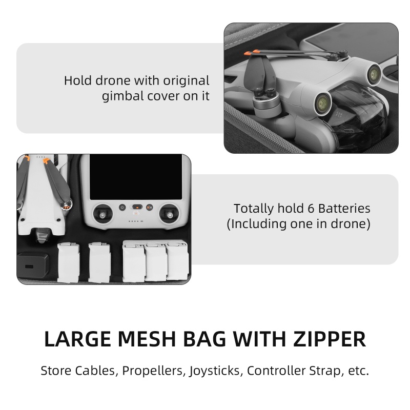 Túi Đựng Pin Điều Khiển Từ Xa Mini 3 Pro Cho Mavic Mini 3 Pro
