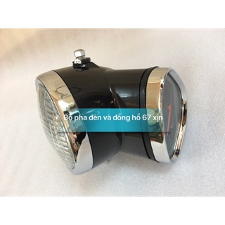 Pha đèn và đồng hồ 67 hàng xịn mã 0333