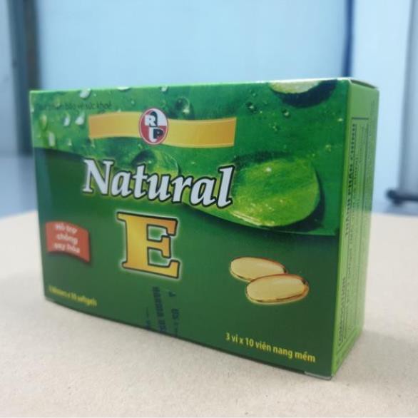 Chống lão hóa, chống oxi hóa ,làm đẹp da NATURAL E 400_Robinson Pharma USA Hộp 30 viên. | BigBuy360 - bigbuy360.vn