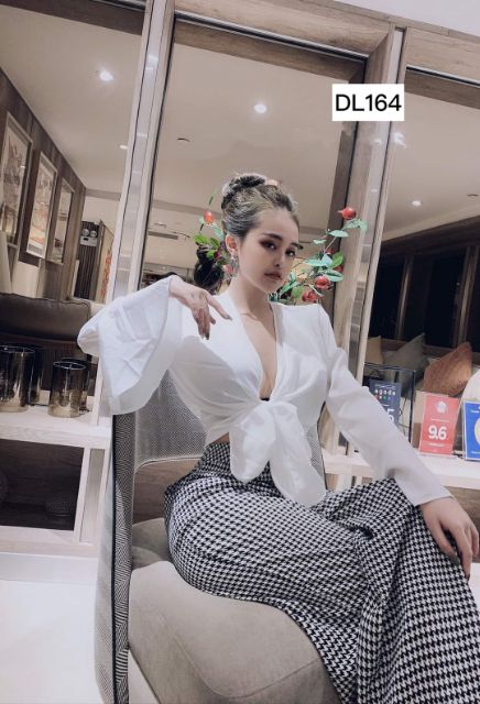 Quần zizac ống suông 2 túi