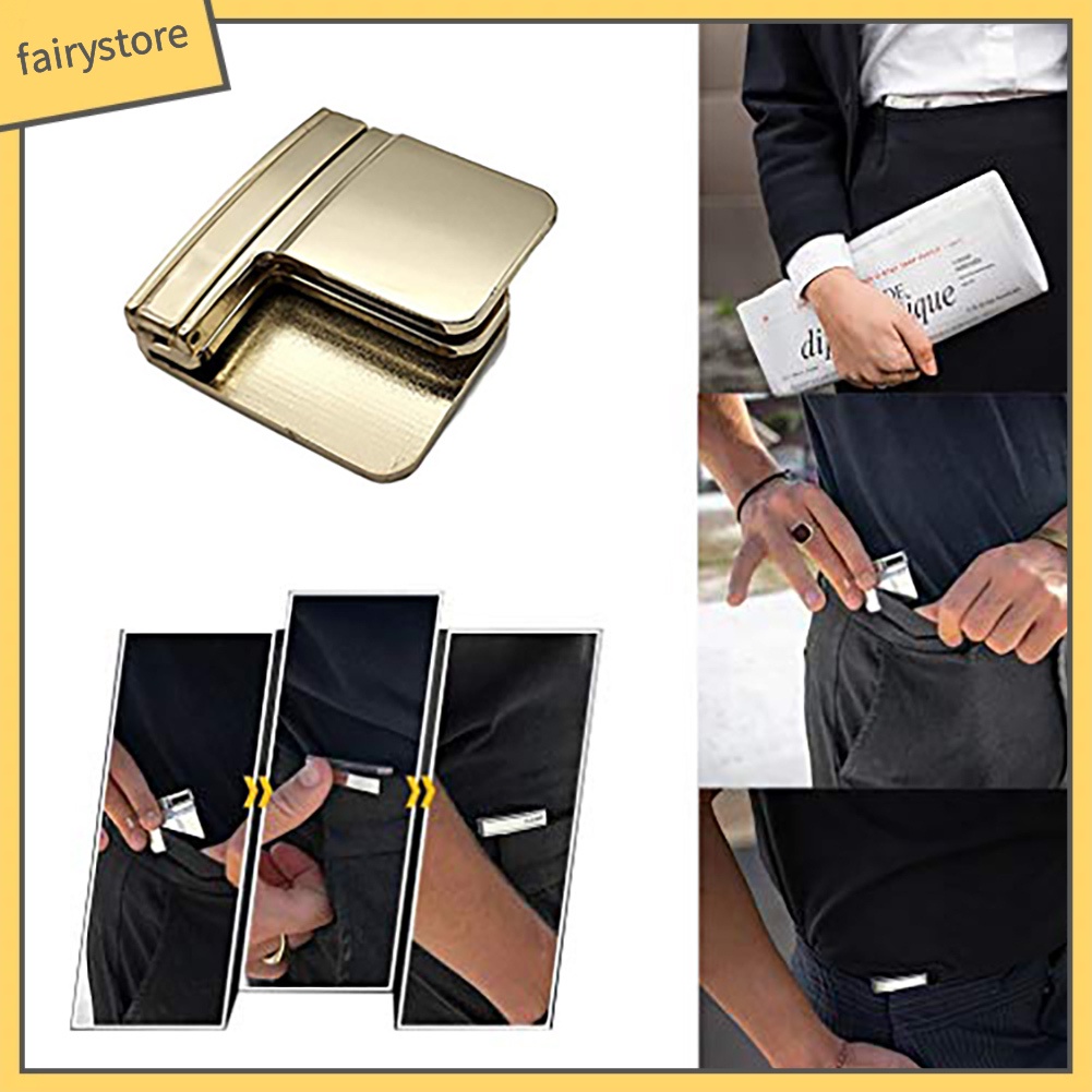 Khóa thắt lưng không dây vô hình dành cho chân váy và quần