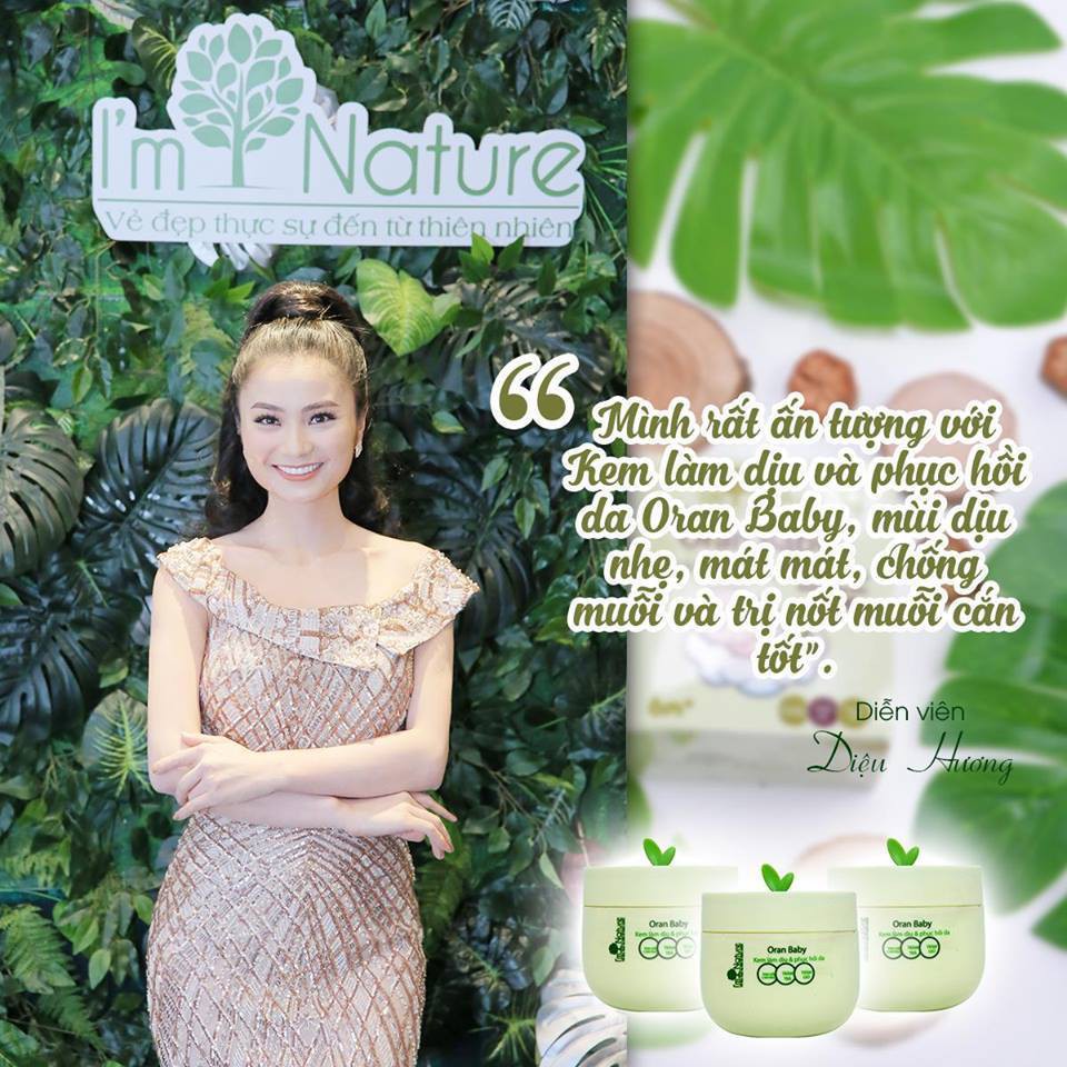 Kem Chống Muỗi Oran Baby I'm Nature - Làm Dịu Và Phục Hồi Da Do Muỗi Đốt Cho Bé 50gr | BigBuy360 - bigbuy360.vn