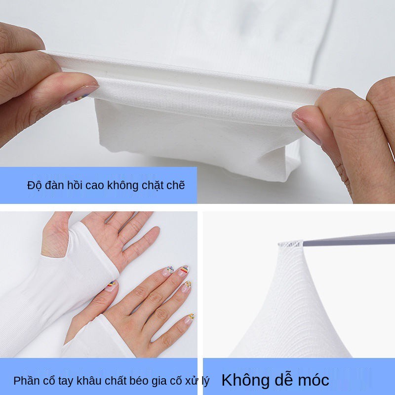 Áo khoác băng mỏng, chống nắng, thoáng khí, unisex, mùa hè, dài tay áo, bảo vệ cánh tay, lụa nữ tia UV