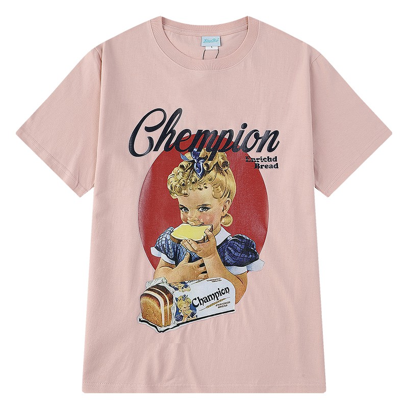 ẢNH THẬT_CHÍNH HÃNG_ÁO PHÔNG NELLY CHAMPION OVERSIZE UNISEX