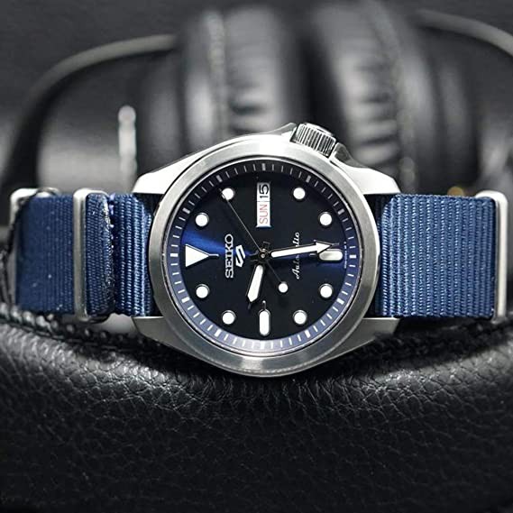 Đồng Hồ Nam Seiko 5 Sport SRPE63K1 , Dây Nato Xanh Dương Đậm , Máy Cơ , Size 40mm(𝐧𝐞𝐰 𝟐𝟎𝟐𝟎)