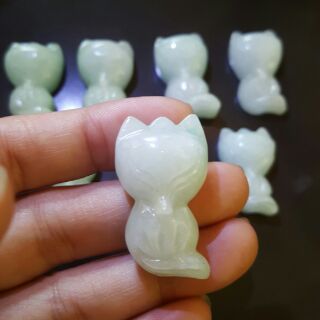 Mặt dây hồ ly đá thiên nhiên