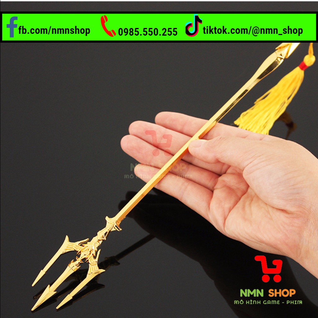 Mô hình phim Đấu La Đại Lục - Hải Thần tam xoa kích 30cm