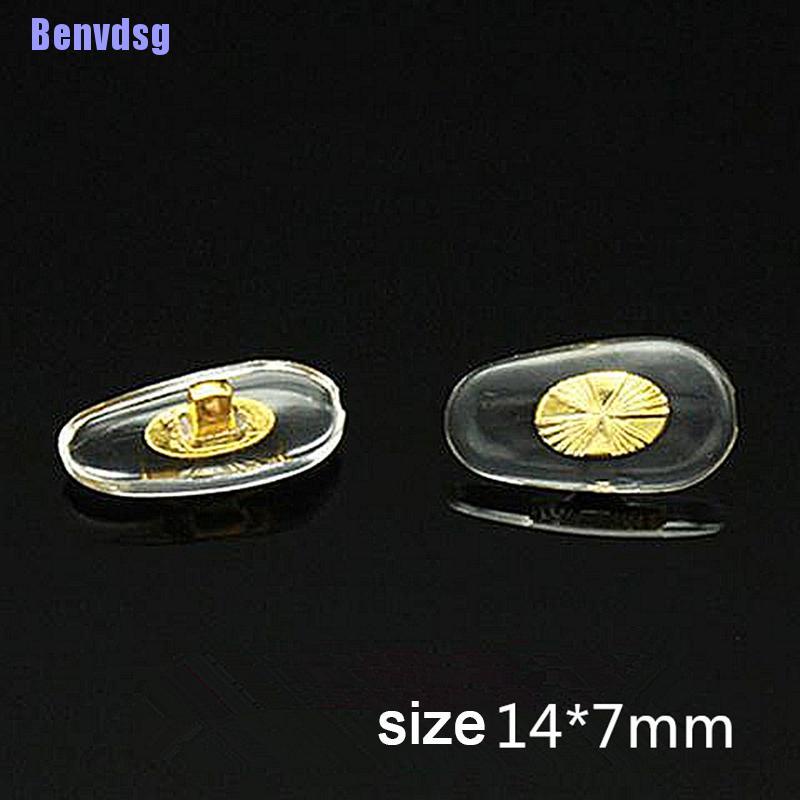 Set 10 miếng đệm mũi kính mắt bằng silicone chất lượng cao