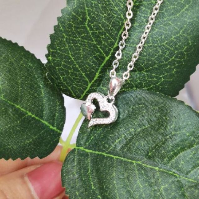 Dây chuyền tim bạc ta_ Van jw