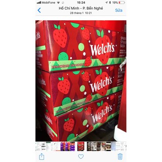 Nước Ngọt Welch's Dâu