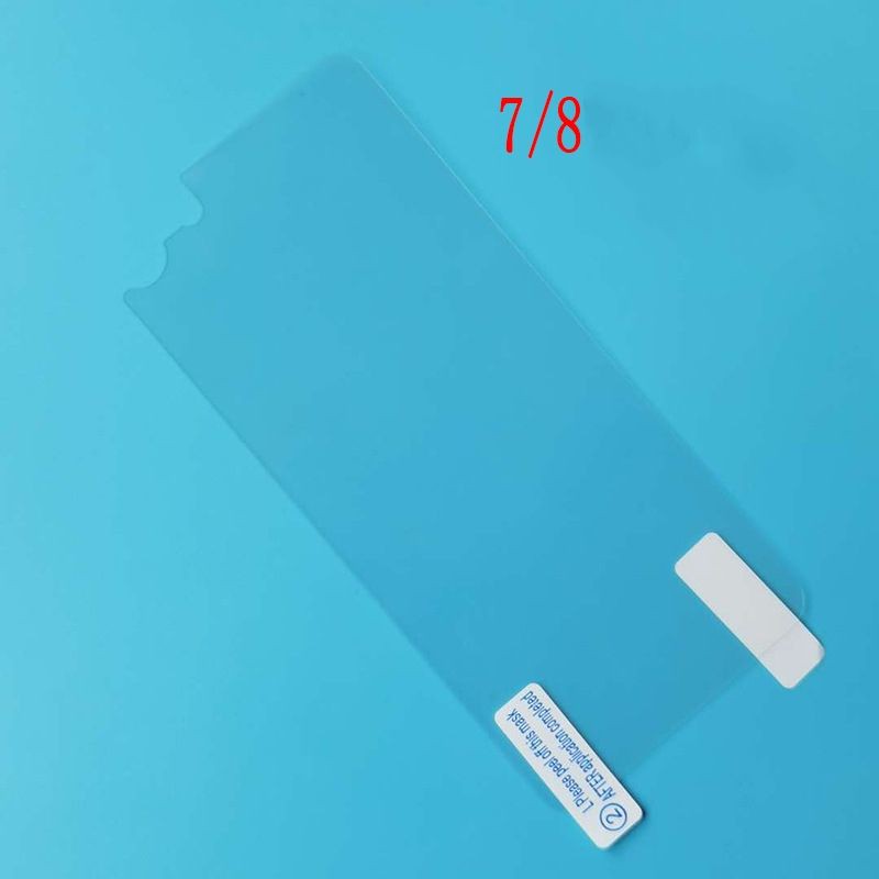 Miếng dán PET dẻo Mặt Sau iphone Trong Suốt &amp; Nhám full mã (tặng giấy lau 1-2)