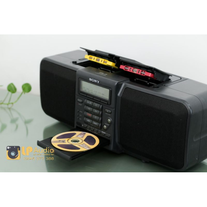 MÁY BOOMBOX CASSETTE NHẬT SONY ZS-3