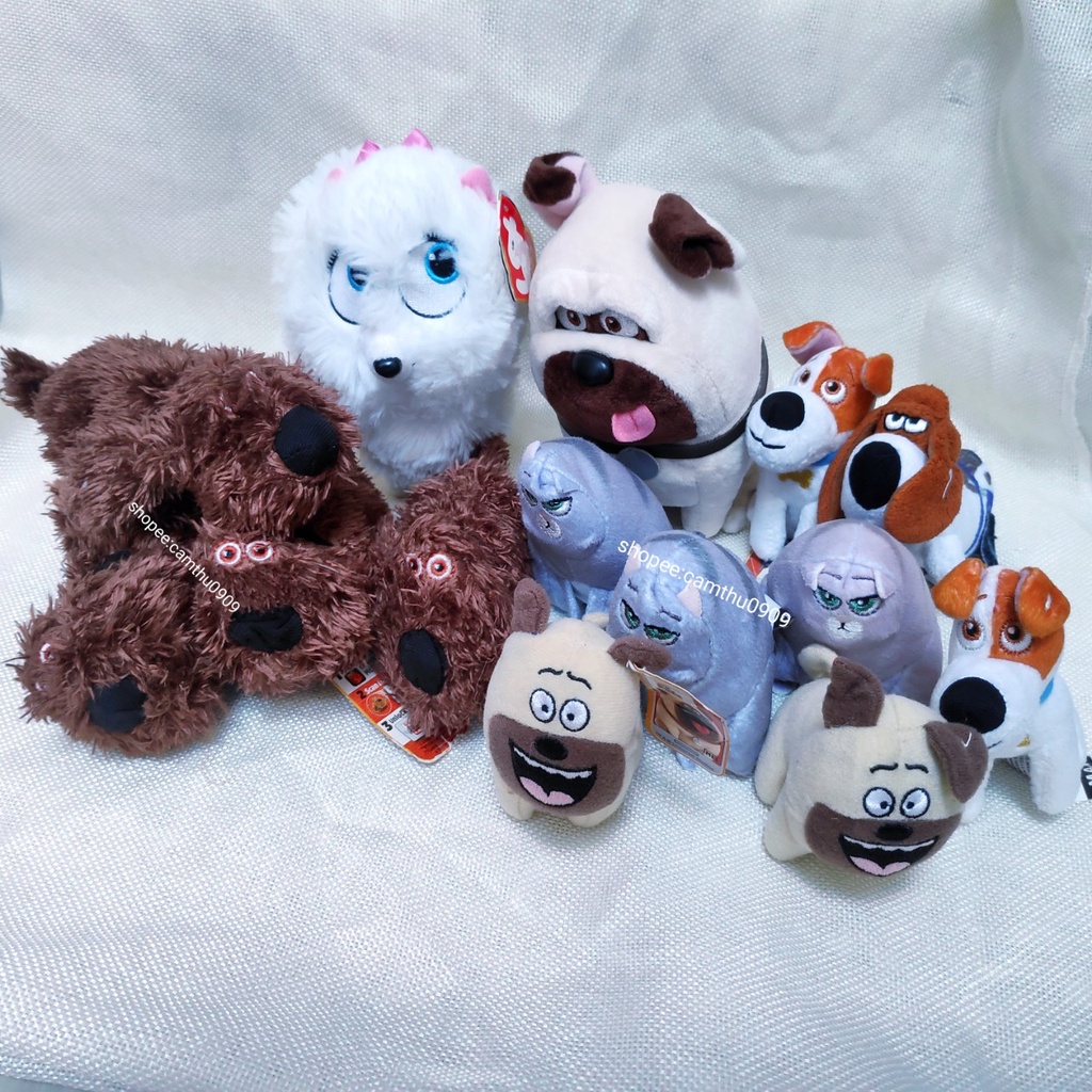 Gấu bông hoạt hình đẳng cấp thú cưng LIFE OF PETS đáng yêu_ đồ chơi trẻ em , gấu bông quà tặng