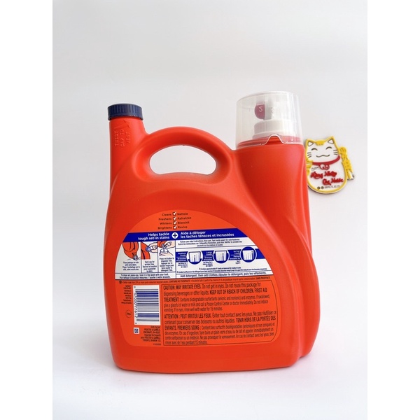 nước giặt tide ultra oxy 4.43L mỹ