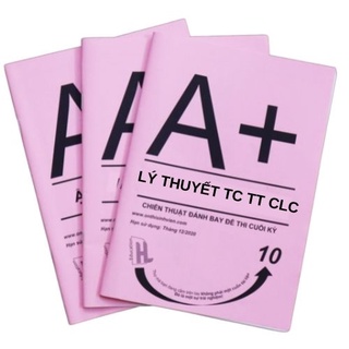 Neu tl hồng a+ lí thuyết tctt tiếng anh