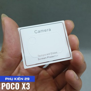 [Xiaomi Poco M3/ X3/ X3 Pro] Combo dán lưng 3D chống xước vân Cacbon, dán kính camera