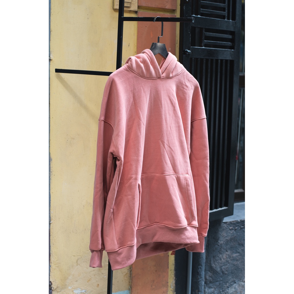 Áo Hoodie Trơn Nỉ Bông Dày Ấm Cao Cấp Thời Trang Nam Nữ