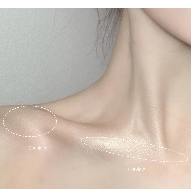 Phấn Bắt Sáng Lâu Trôi Không Thấm Nước Chống Dầu Che Phủ Toàn Diện 2 Màu Tùy Chọn