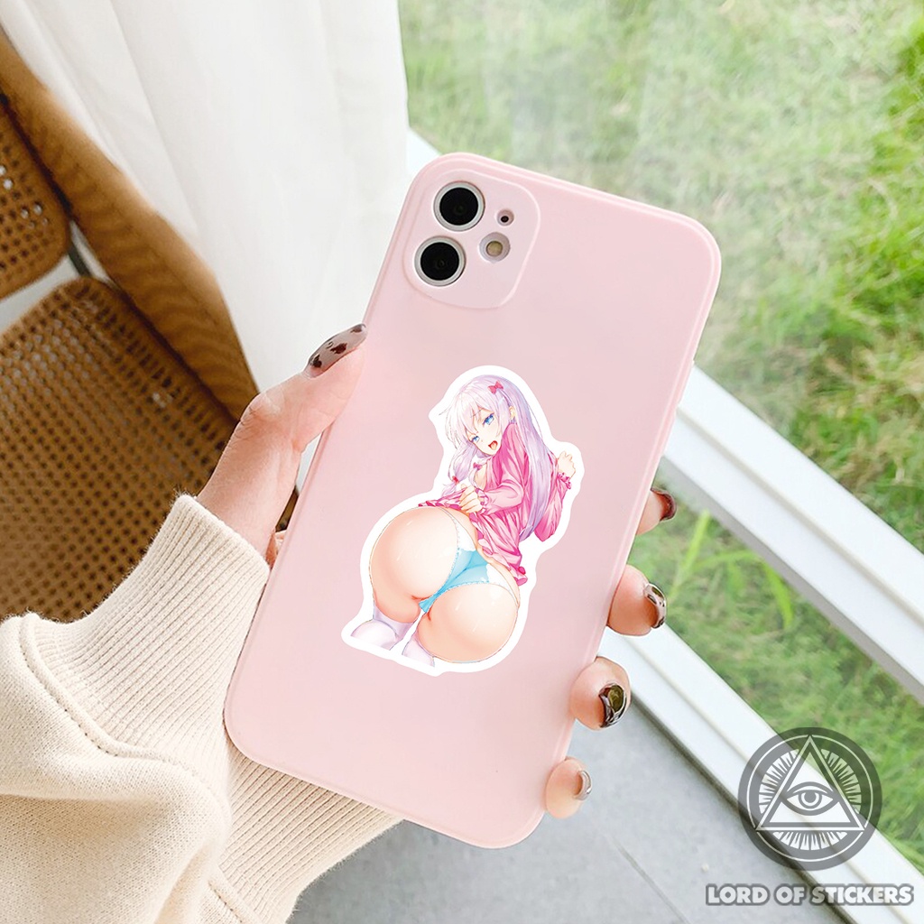 Set 50 Hình Dán Sexy Anime Girl Sticker Hentai Ecchi Waifu Chống Thấm Nước Trang Trí Mũ Bảo Hiểm, Laptop, Ván Trượt, Sổ